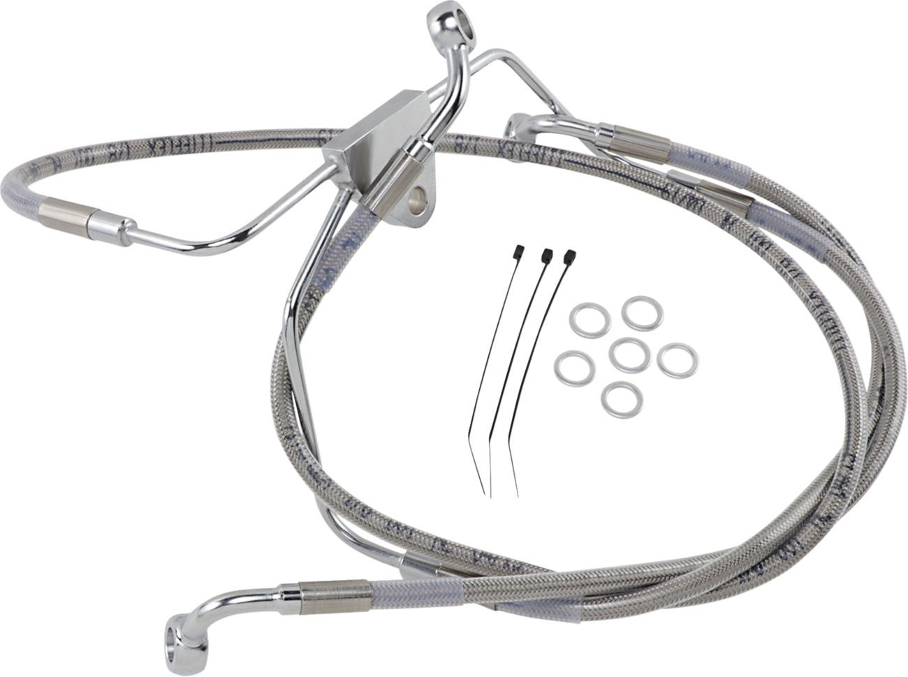 Extended Length Stainless Steel Brake Line Kit