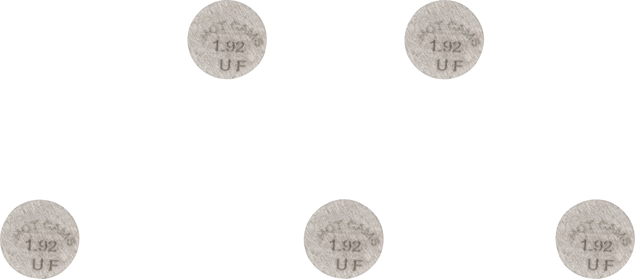 Replacement Valve Shims