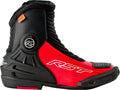 TRACTECH EVO D3O SHORT BOOT BLACK/FLO RED 12