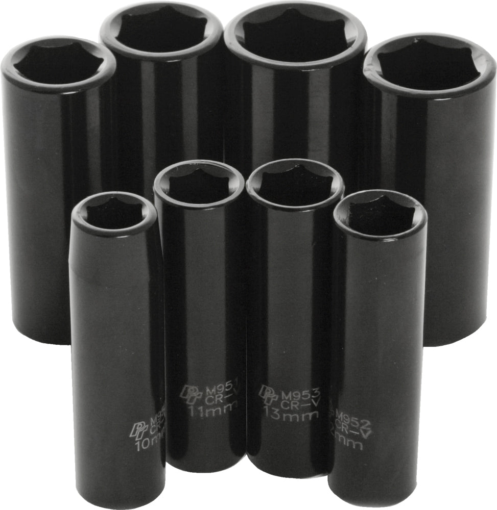 3/8" Metric Impact Socket Set