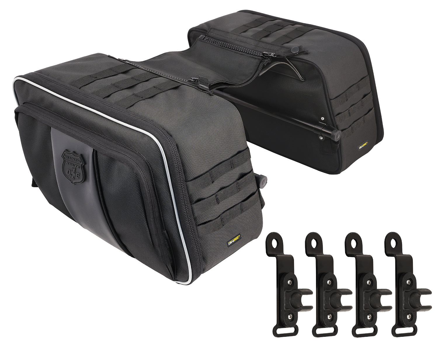 Route 1 Road Trip Saddle Bags