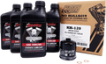 INDIAN SCOUT 15W-60 SYNTHETIC OIL CHANGE KIT