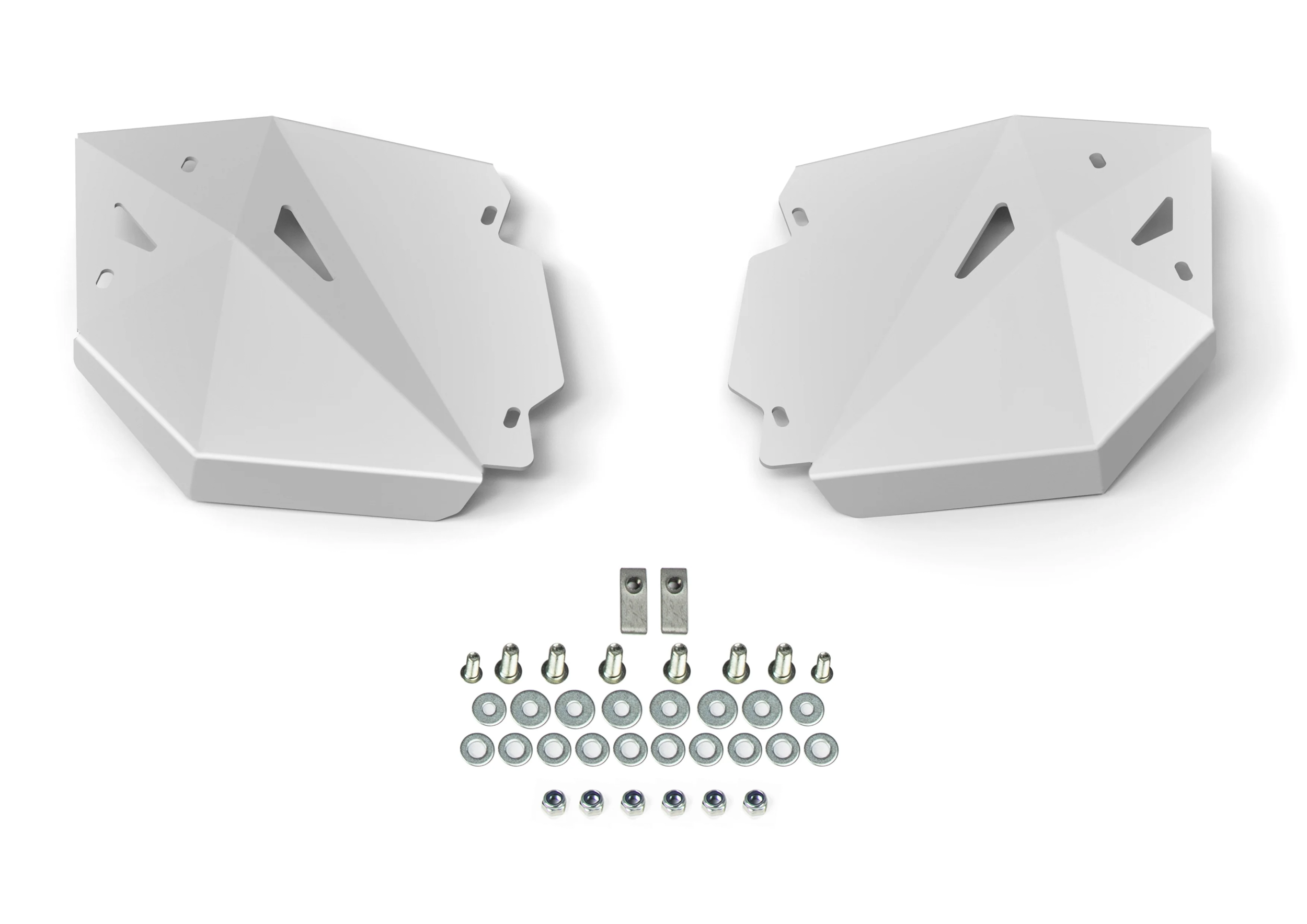 ALLOY REAR CV GUARDS CAN