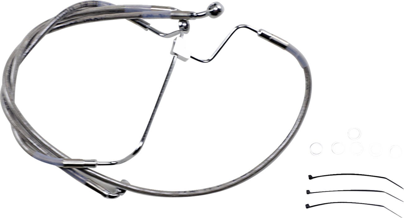 Extended Length Stainless Steel Brake Line Kit