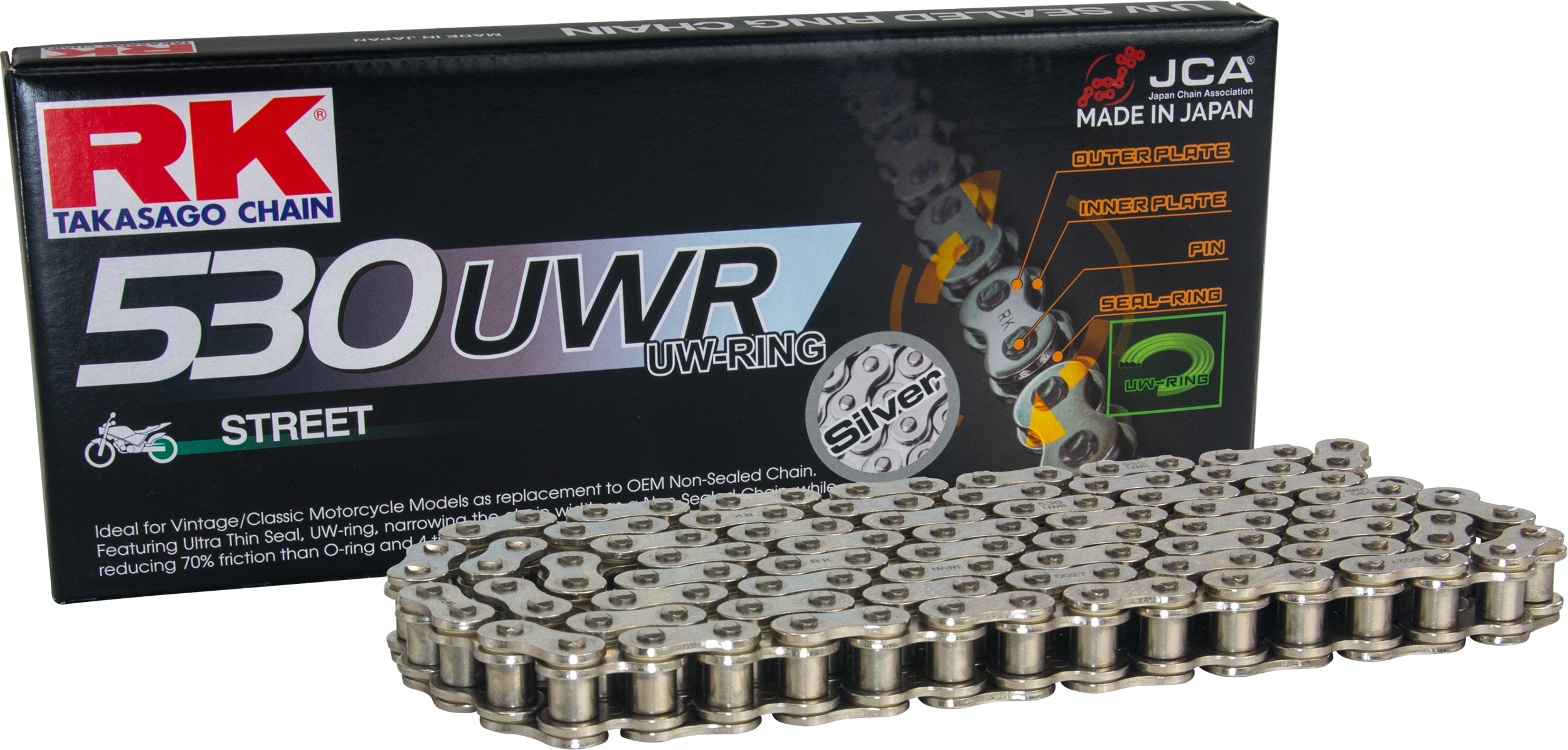 530 UWR Silver Drive Chain