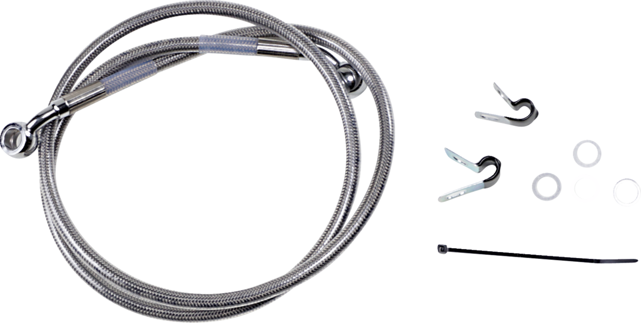 Extended Length Stainless Steel Brake Line Kit
