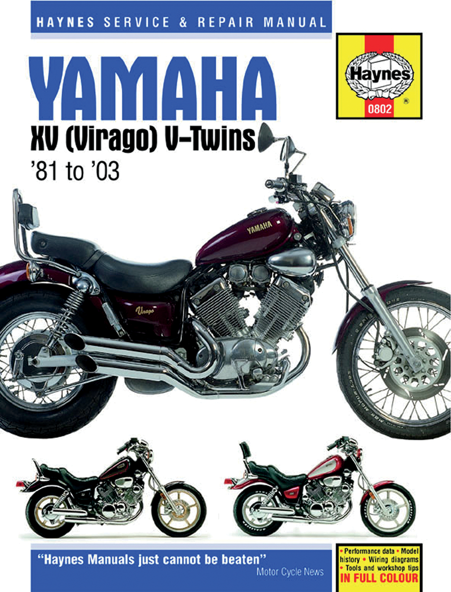 Motorcycle Repair Manual — Yamaha