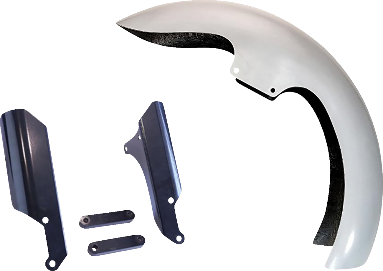 Super-Lite Front Fender Kit With Inverted Fork Adapters