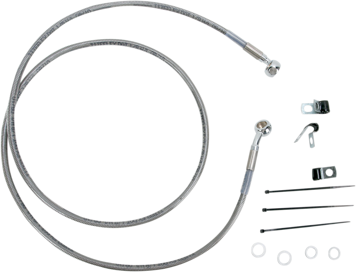 Extended Length Stainless Steel Brake Line Kit
