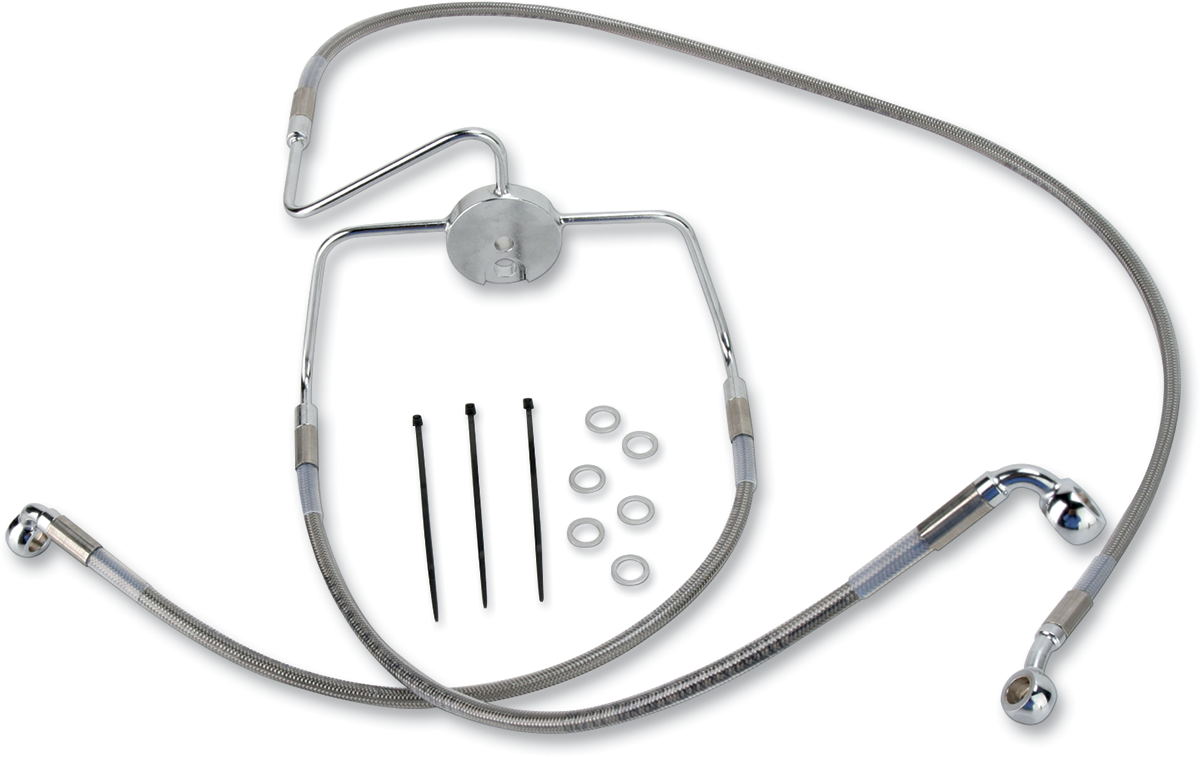 Extended Length Stainless Steel Brake Line Kit