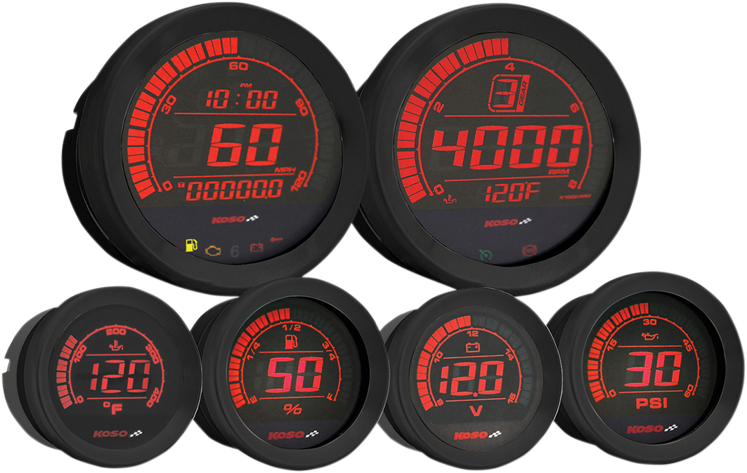 HD-02 Six-Piece Gauge Kit