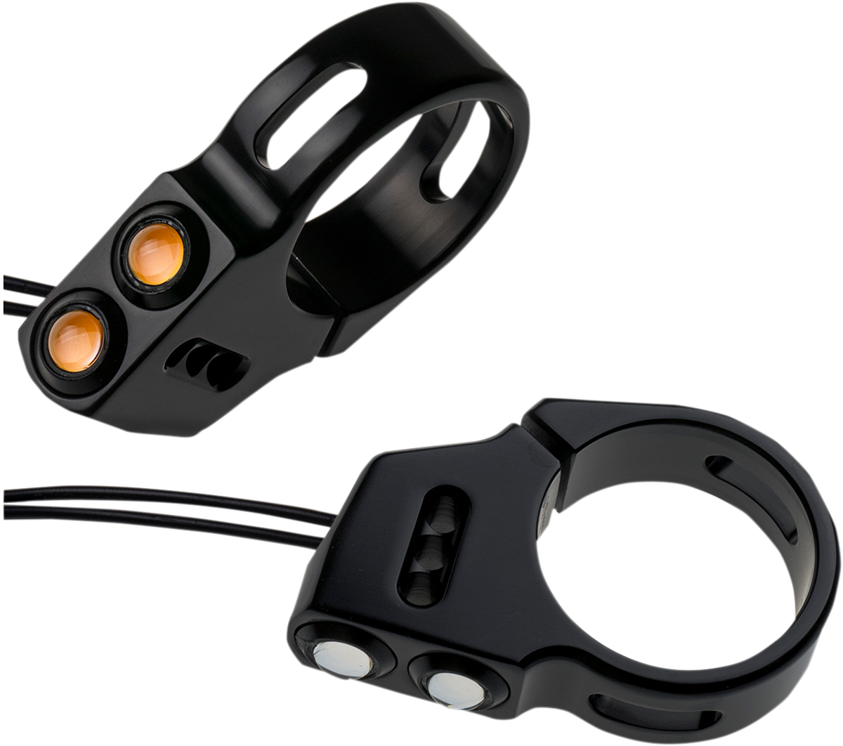 Rat Eye LED Fork Mount Turn Signals