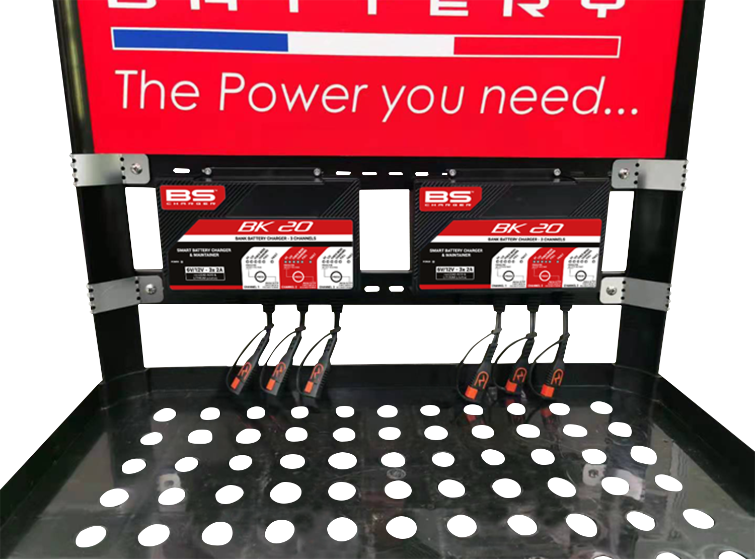 Charger Display Bars for Battery Display