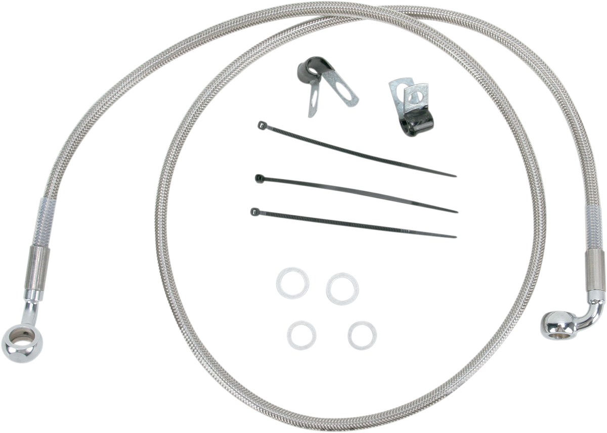 Extended Length Stainless Steel Brake Line Kit