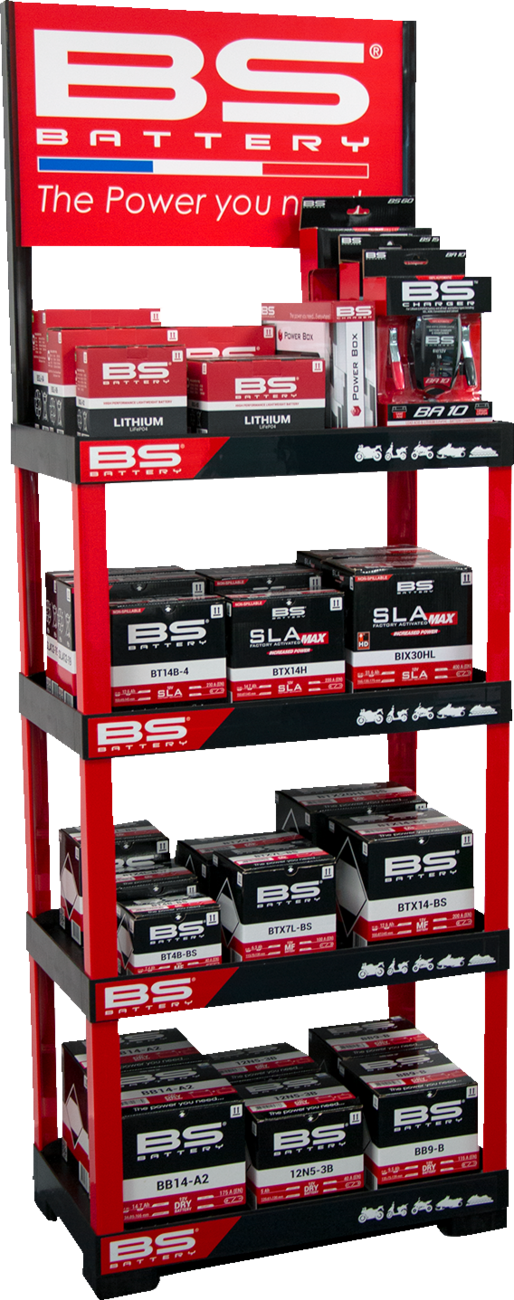 Battery Display Rack
