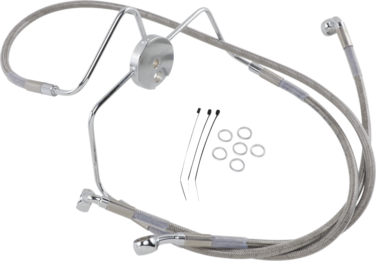 Extended Length Stainless Steel Brake Line Kit