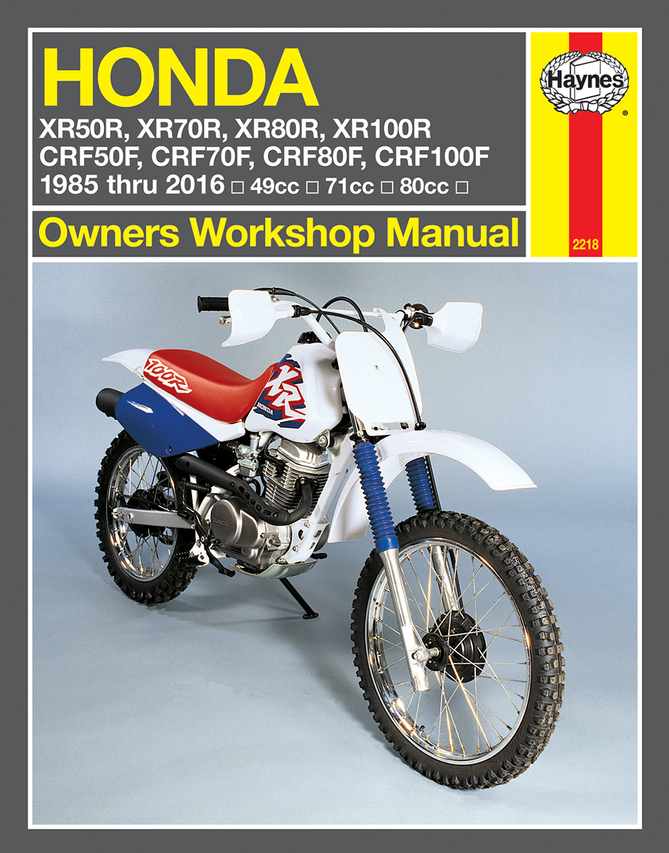 Motorcycle Repair Manual — Honda