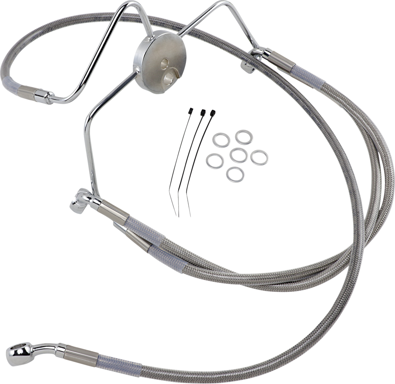 Extended Length Stainless Steel Brake Line Kit