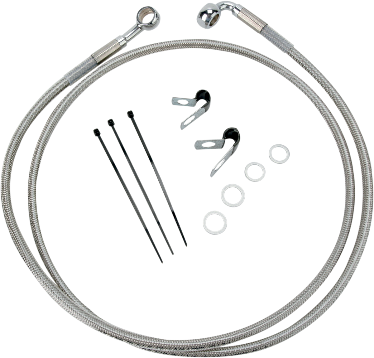 Extended Length Stainless Steel Brake Line Kit