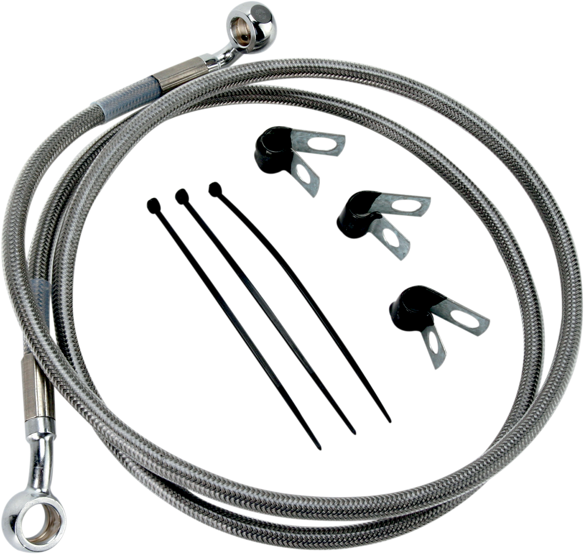 Extended Length Stainless Steel Brake Line Kit