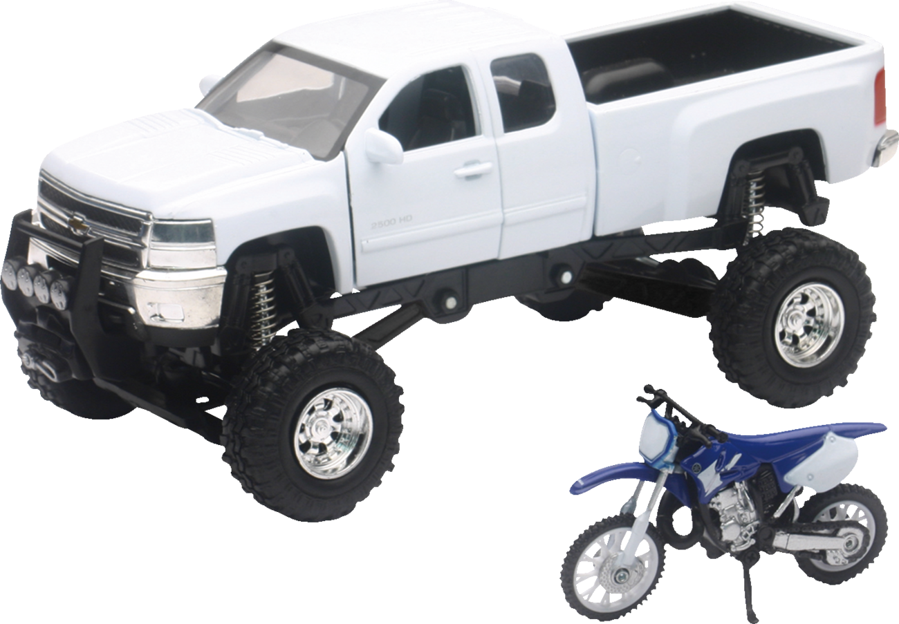Offroad Pick Up Truck with Dirt Bike