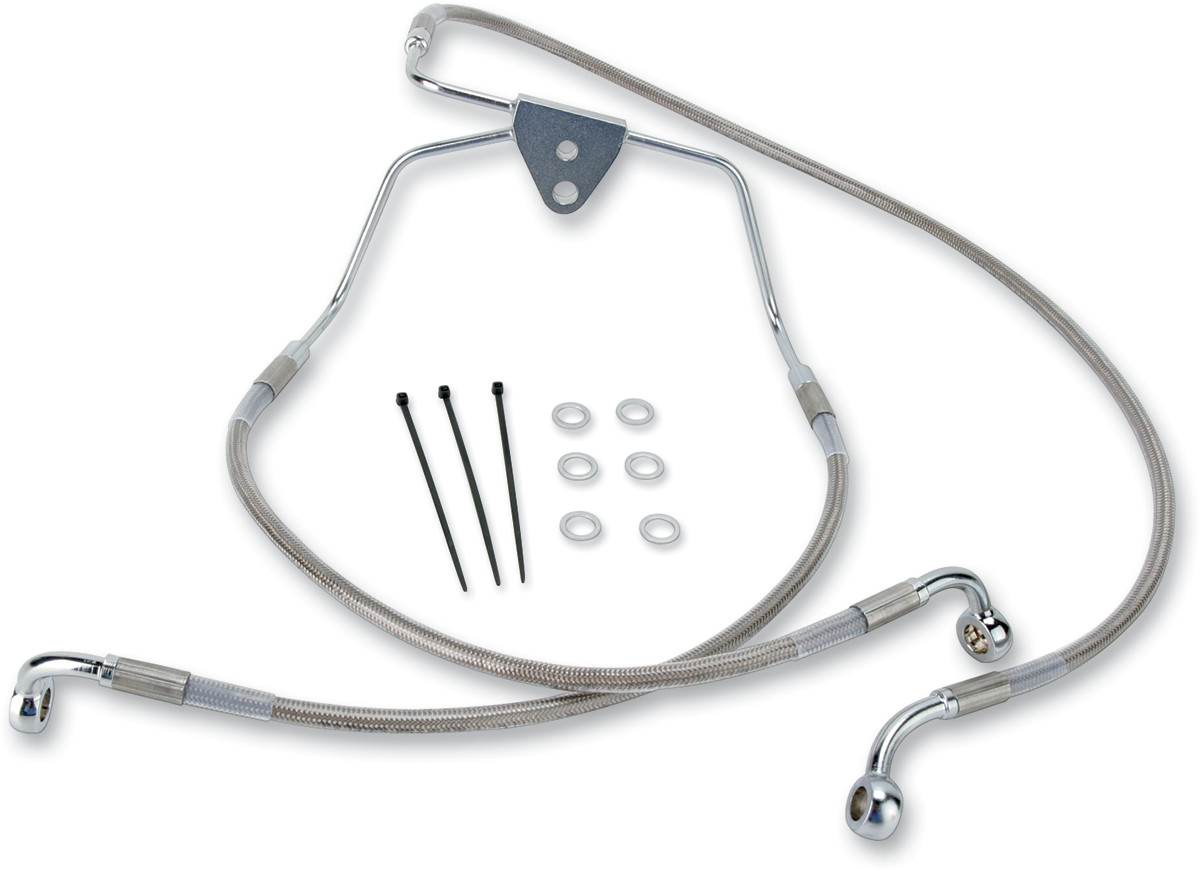 Extended Length Stainless Steel Brake Line Kit