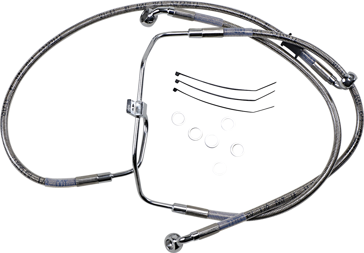 Extended Length Stainless Steel Brake Line Kit