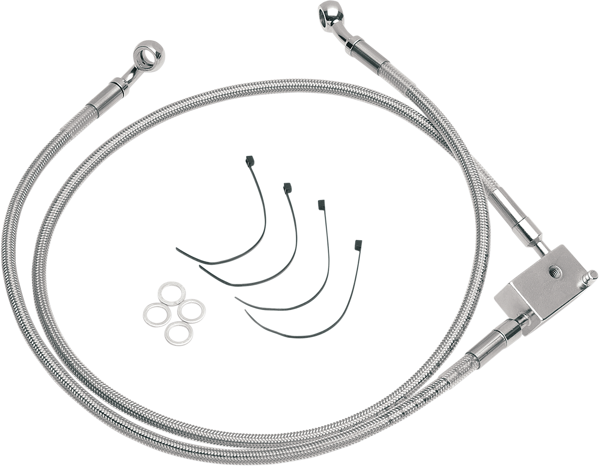 Extended Length Stainless Steel Brake Line Kit