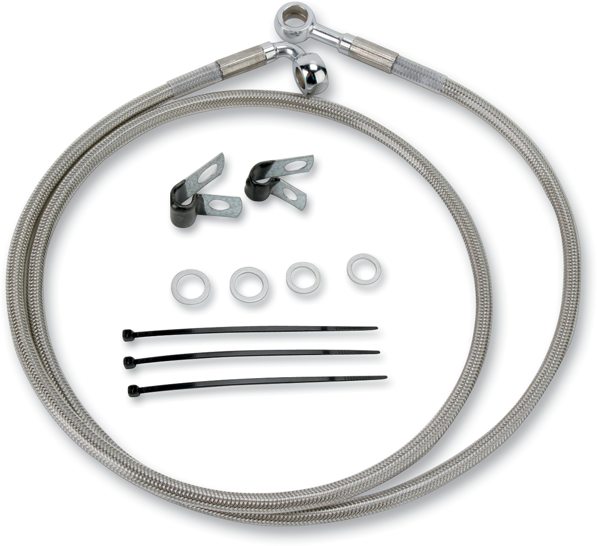 Extended Length Stainless Steel Brake Line Kit