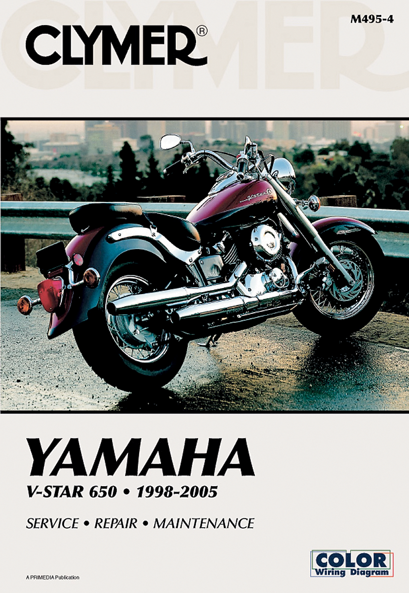 Motorcycle Repair Manual — Yamaha