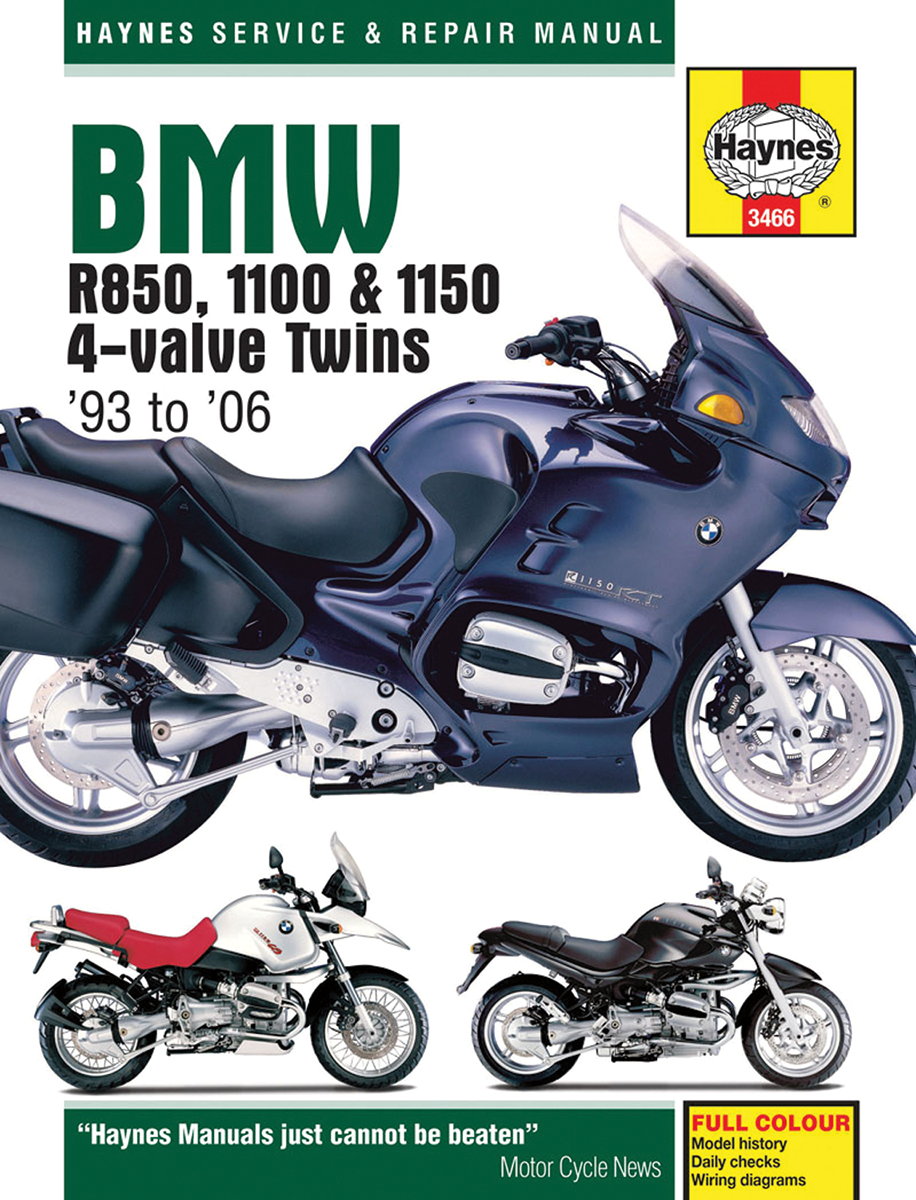 Motorcycle Repair Manual — BMW