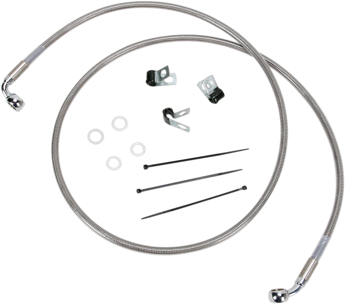 Extended Length Stainless Steel Brake Line Kit