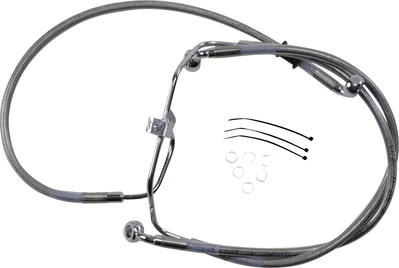 Extended Length Stainless Steel Brake Line Kit