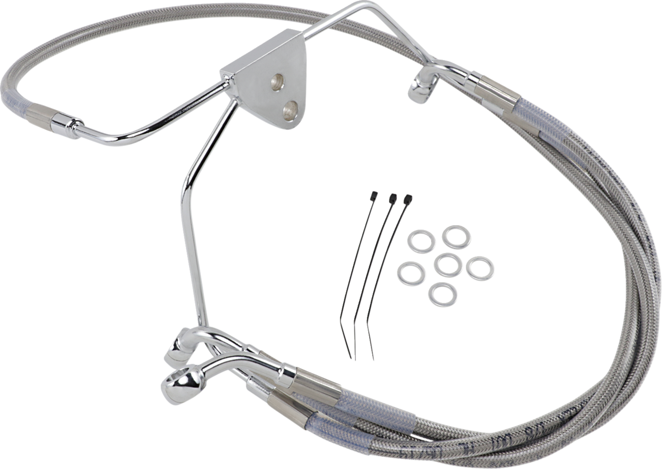 Extended Length Stainless Steel Brake Line Kit