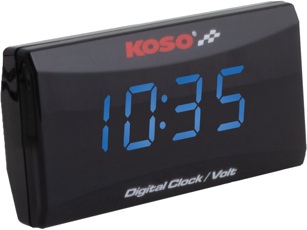 Super Slim Clock/Volt Meter