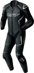 S1 D3O SUIT BLK/WHI LEATHER XS