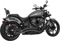 Indian Sharp Curve Radius Exhaust