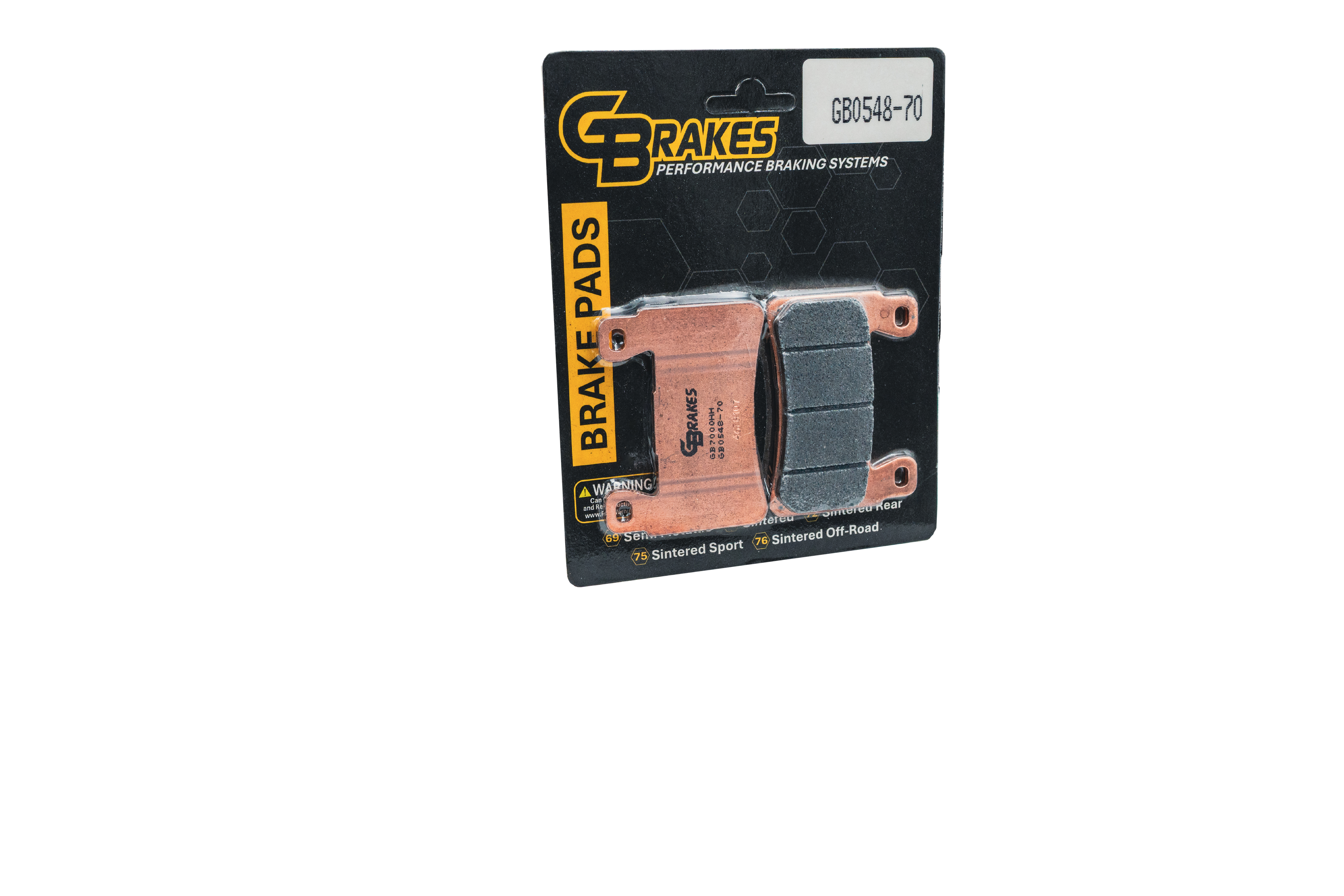 BRAKE PADS SINTERED
