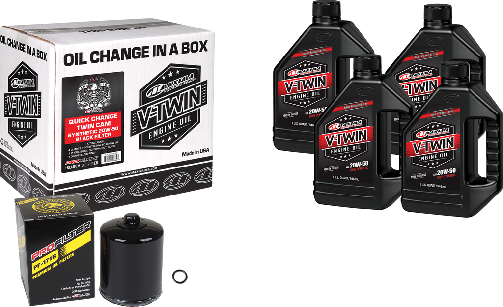 V-Twin Quick Change Oil Filter Kit