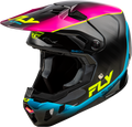 YOUTH FORMULA CC UNDERGLOW HELMET BLACK/PINK/BLUE YL