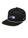 LABEL SNAPBACK HAT BLACK