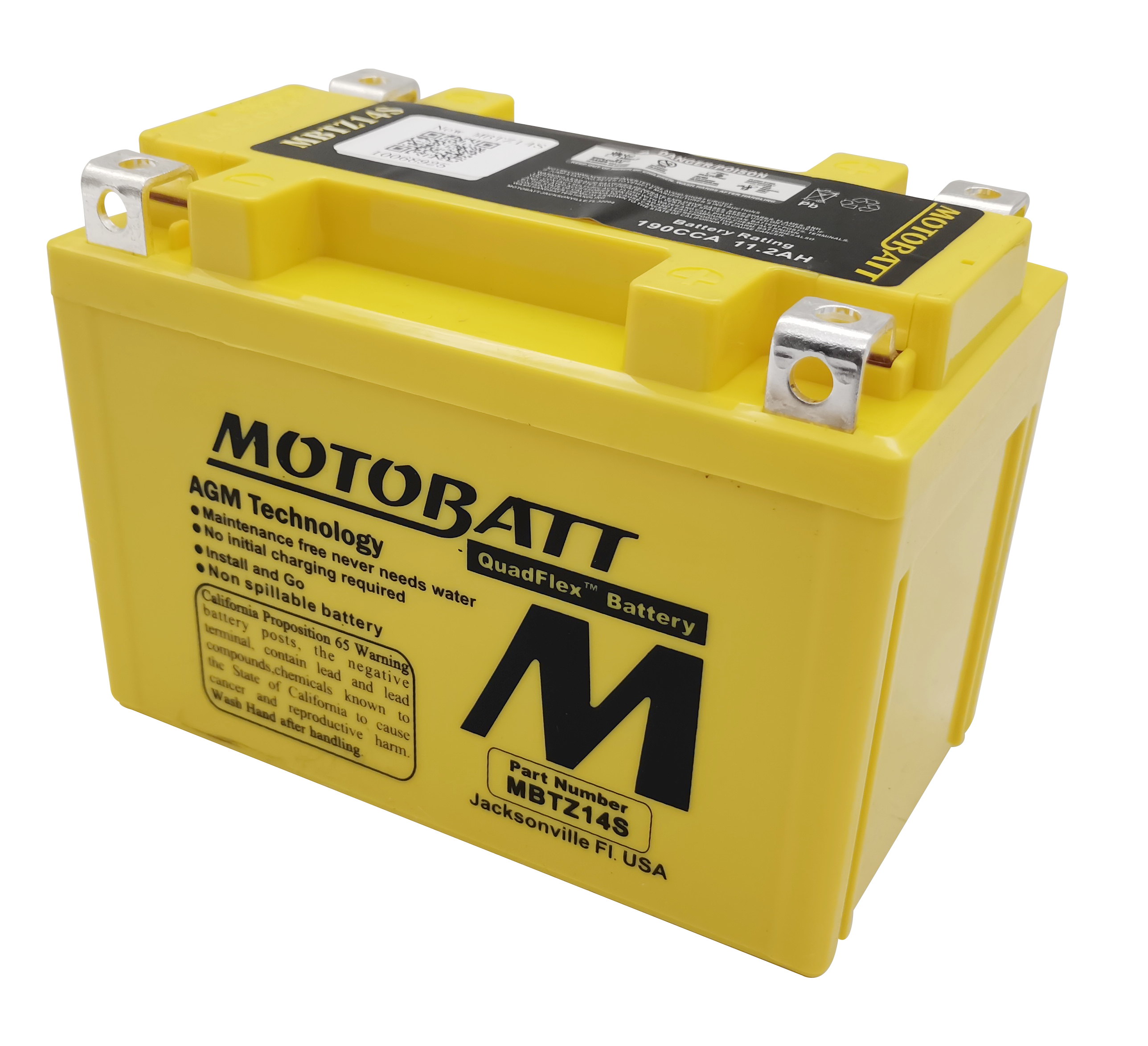 MotoBatt Quadflex AGM Batteries