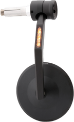 Montana Rim Handlebar Mirror W/Run Lights/Turn Signals