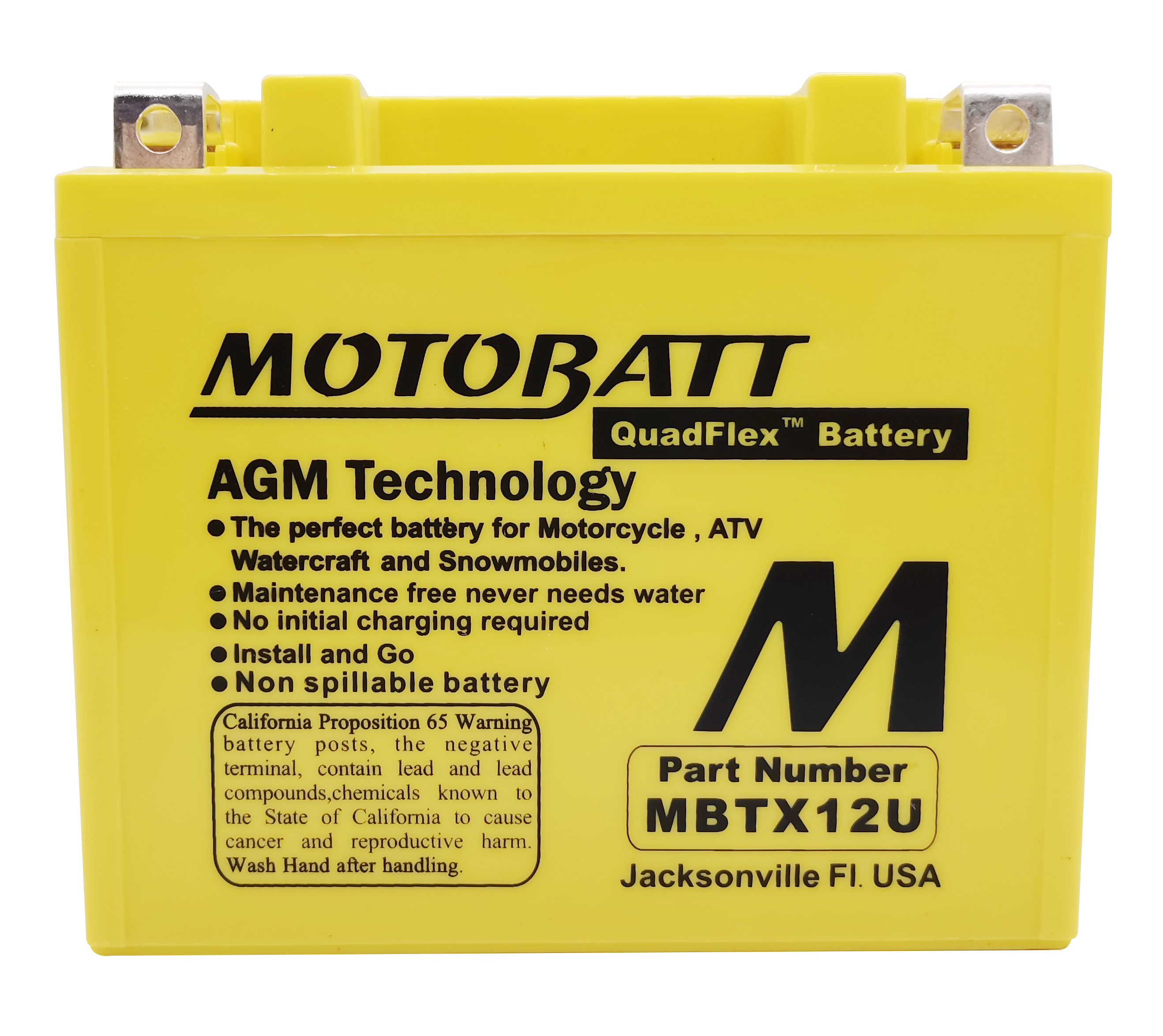 MotoBatt Quadflex AGM Batteries