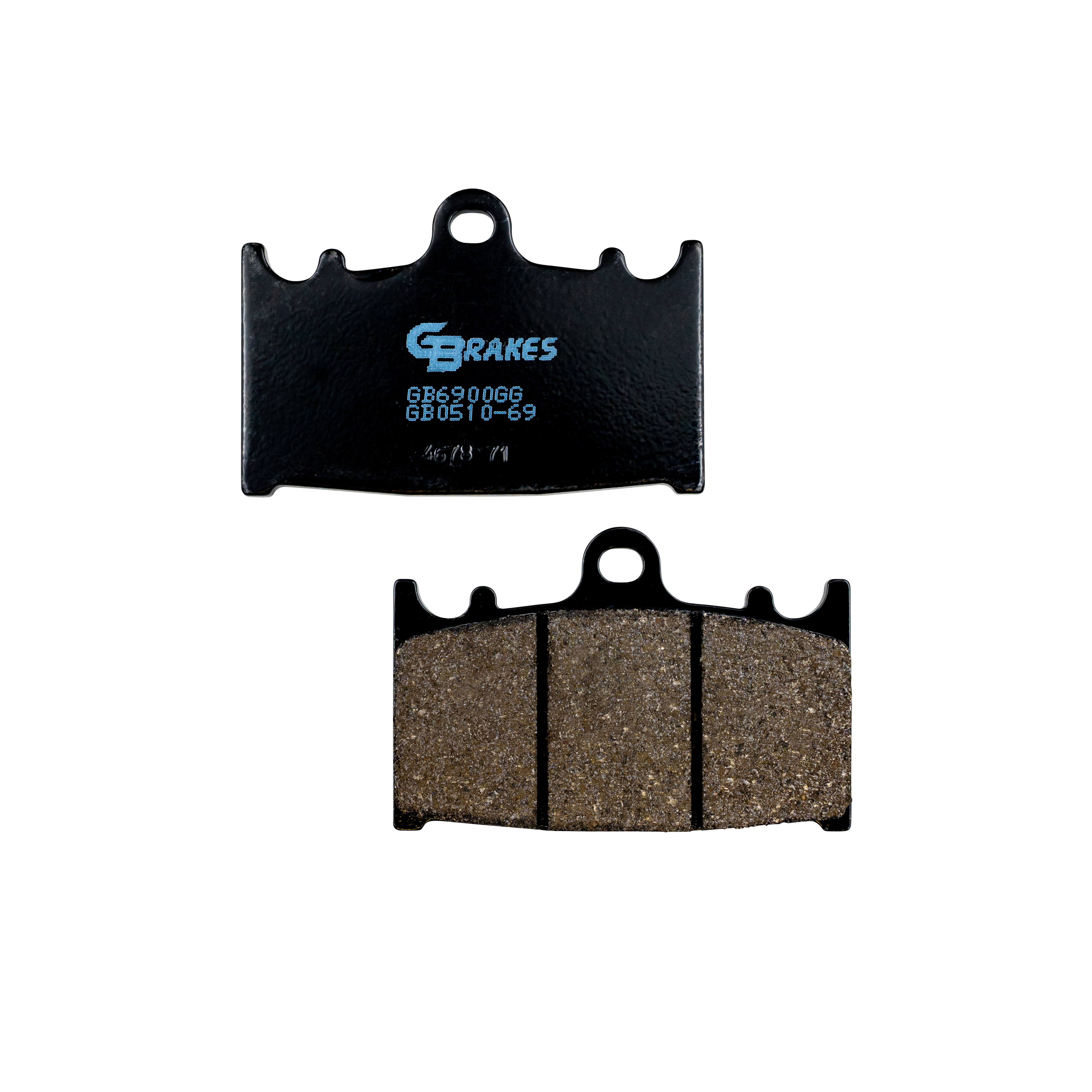 BRAKE PADS SEMI METALLIC