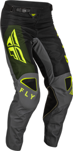Kinetic Jet Racewear Black/Olive Green/Hi-Vis