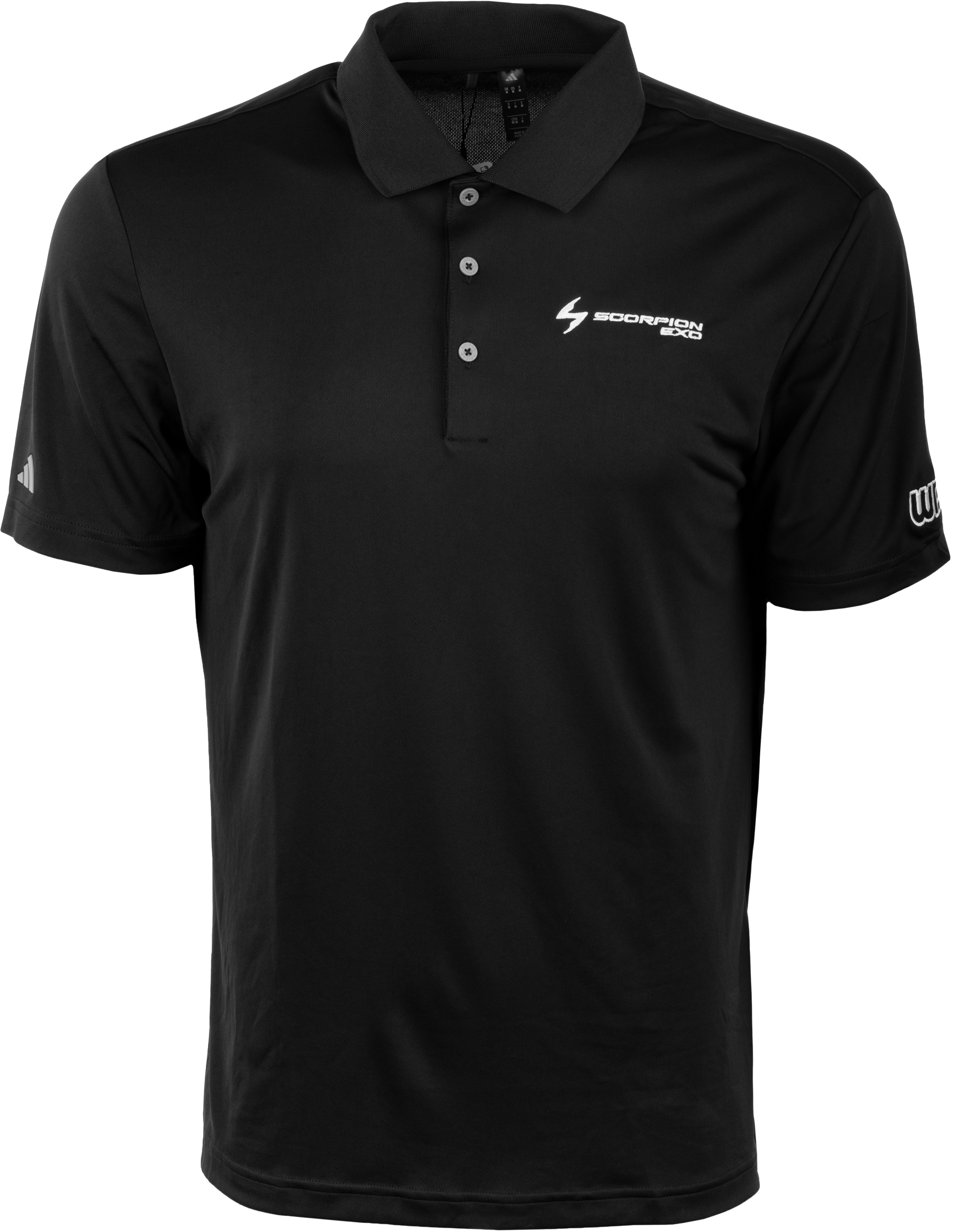 SCORPION POLO BLACK/WHITE SM
