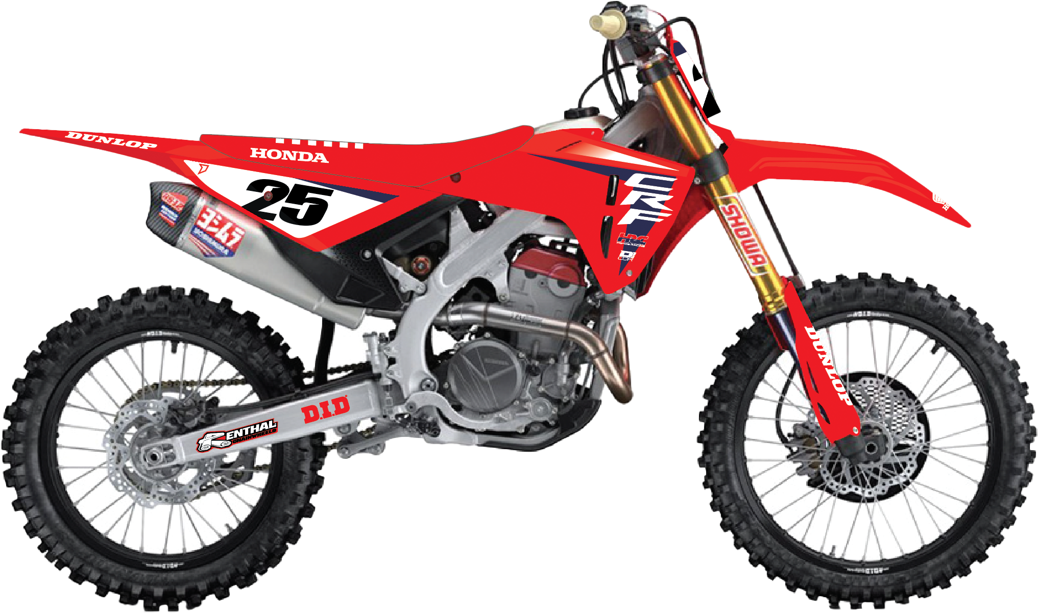 D'Cor Honda `25 HRC Graphics