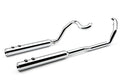 TRUE DUAL HEADPIPES CHROME FLH/FLT 95-06