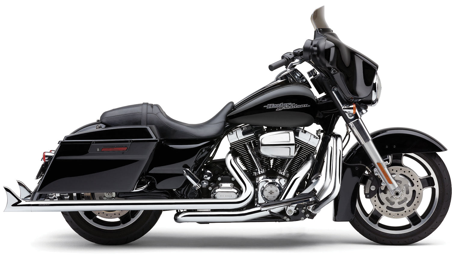 FISHTAIL SPEEDSTER DUALS CHROME FLH/FLT 10-16